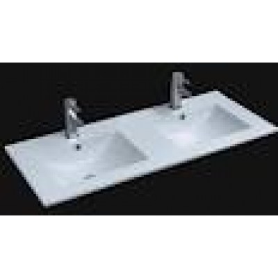 Ceramic Cabinet Basin Rectangle Series 1200 Double